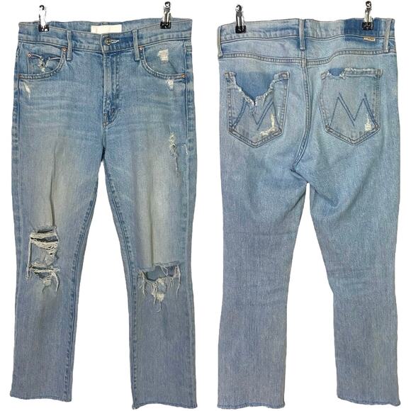 Mother Superior Rascal Ankle 26 Vacation Blue Off Duty Model Cool Girl‎ Grunge - Picture 1 of 12